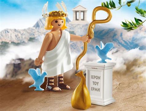 playmobil hermes|PLAYMOBIL History 9524 Hermès Figurine God Greek Games .